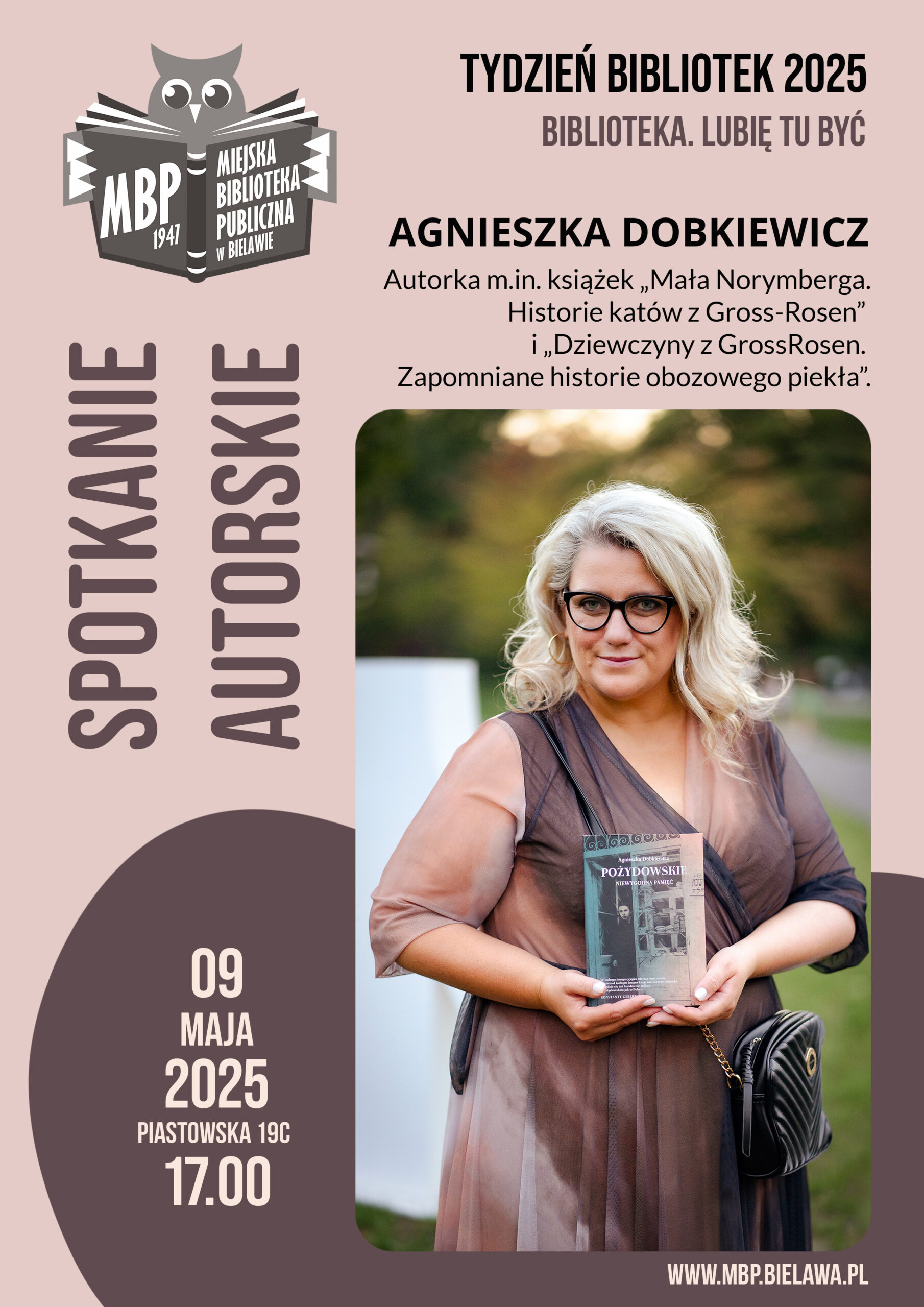 Spotkanie autorskie z Agnieszką Dobkiewicz