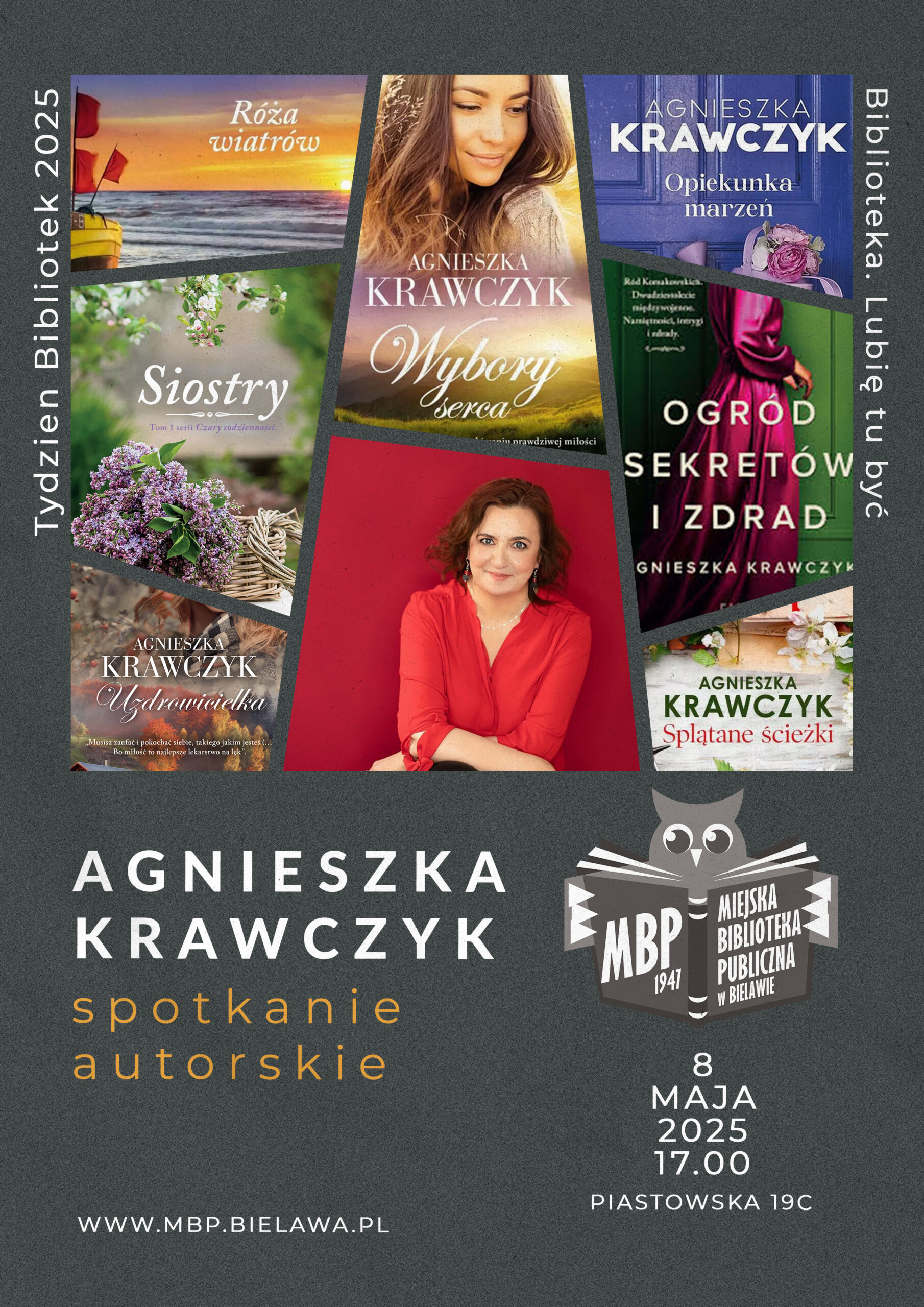 Spotkanie autorskie z Agnieszką Krawczyk